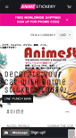 Mobile Screenshot of animestickery.com